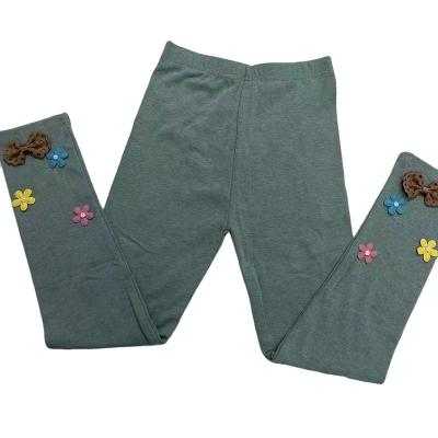 China Anti-Bacterial 2021 New Children Leggings Kids Cotton Toddler Girls Winter Pants for sale