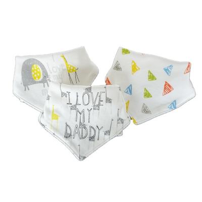 China New Product Washable Ideas Printing Bibs Mix Color Customized Waterproof Adjustable Bib for sale