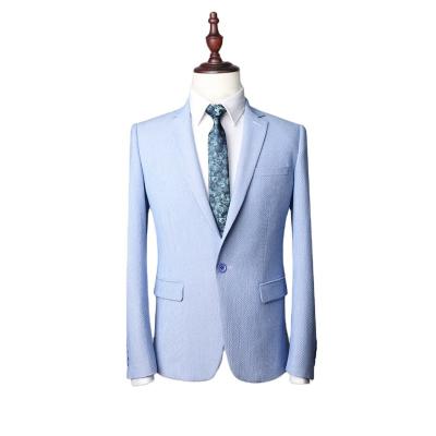 China Anti-Shrink Mens Suit Jacket Full Suit For Men's Fashion Suits Casual Wear for sale