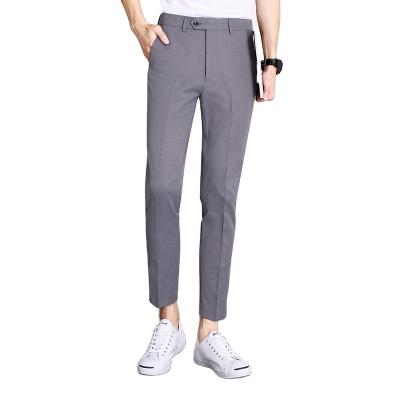 China Anti-pilling clothing factory solid color stretch pants pant designs for men for sale