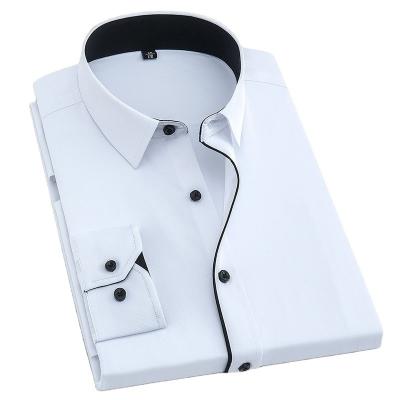 China Anti Shrink Mens Dress Shirt Men Button Up Formal Dress Shirt Shirts for sale