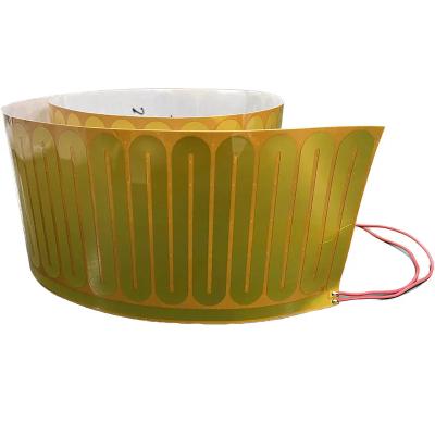 China Transparent Material Polyimide Heating Film Customized Size Flexible Film Heater Te koop