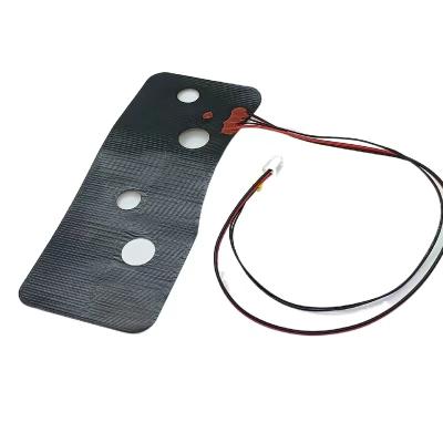 中国 Thickness 0.1mm-1mm PI Heating Film Electric Thin Film Heating Element 販売のため