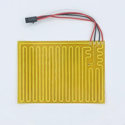 China Thermocouple Polyimide Foil Heater With Copper Heating Element for sale