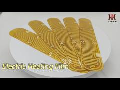 Polyimide Electric Heating Film 5V Customize Shapes With NTC