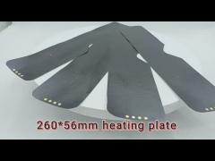 Flexible PI Heating Film Graphene Heater 0.1mm-0.3mm