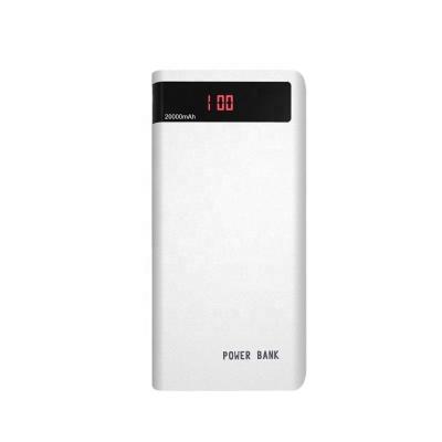 China Quick Charge Support Can Be Customized Fast Charge 20000 Mah Portable Mobile Power Universal Dual Usb Mobile Charging Treasure for sale