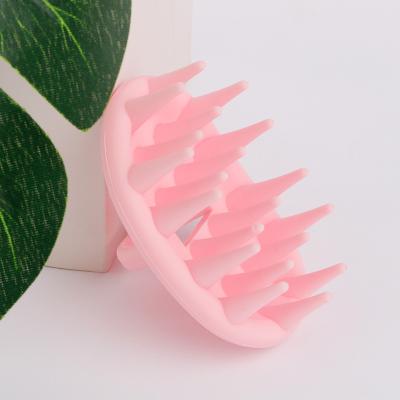 China Cushion Hair Scalp Massager Shampoo Brush Silicone Bristle Scalp Scrubber Exfoliating Women Men Dandruff Treatment Hair Stress Release for sale