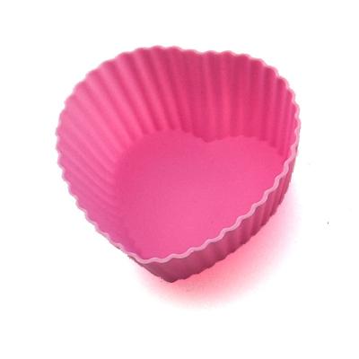 China Reusable Viable Silicone Cake Cup Sets Molds Non-Stick Cupcake Liner Baking Baking Molds For Making Bun, Chocolate, Bread for sale