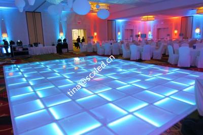 China LED Tanzfläche Hochzeit Tanzfläche für Veranstaltung Party Magnet 3D LED-Full-Colour-Panels zu verkaufen