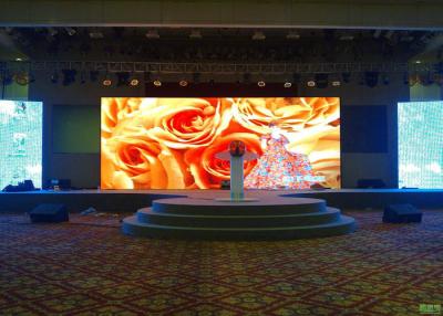 China P4 SMD LED Stage Screen Rental / Multi Color Video Wall LED Display Indoor , 3 Years Warranty for sale