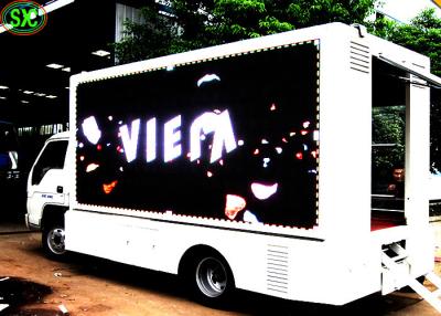 Chine Lancement mené monté sur véhicule polychrome 6mm de la publicité de camion de LED de camion mobile d'écran à vendre