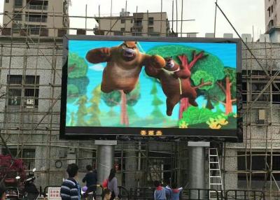 China LED display screen pitch 3.9mm full color outdoor video wall for movies and animation for sale