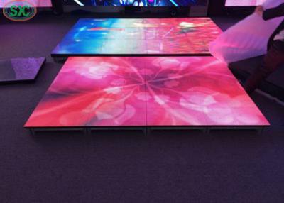 China Outdoor P8 Full Color Led Dance Floor 1000mmX500m Cabinet 3 anos de garantia à venda