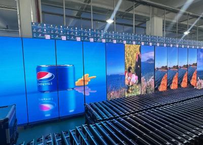 China 380W Outdoor LED Poster Display P3.91 P4.81 Brightness 6000 Nits 65410 Dots/M2 for sale