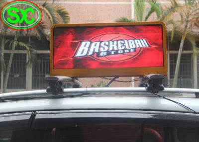 China P3.91 Full Color Car LED Display Advertising Convenient HD Model Waterproof for sale