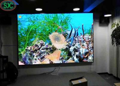 China P4 Indoor Full Color LED Advertising Screen, 2200 CD/Sqm, Size 256mm X128mm for sale