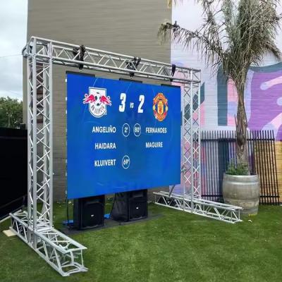 China Outdoor Die-Casting Aluminum Football Stadium Screen Waterproof Surround Full Color LED Display Rental P4.81 for sale