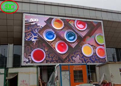 China P6 Exhibición LED a todo color al aire libre Televisión grande pantalla de publicidad 1920Hz pantalla LED a todo color en interiores en venta