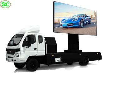 China 8000 Nits Brightness Mobile Digital Billboard Advertising Truck Mounted P5 Waterproof for sale