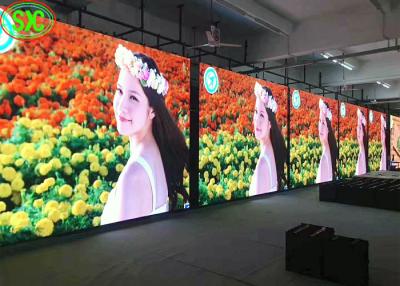 China High Brightness P4 SMD Full Color LED Screen Indoor Commercial Advertising for sale