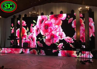 China Exposição de diodo emissor de luz alugado interna P2 da decoração HD do casamento P3 P4 128 * definição 64 à venda