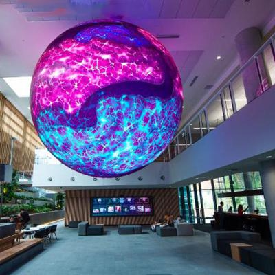 China La pantalla interior 64*32 a todo color de la esfera LED de la bola de Hd puntea la conducción constante de la resolución en venta