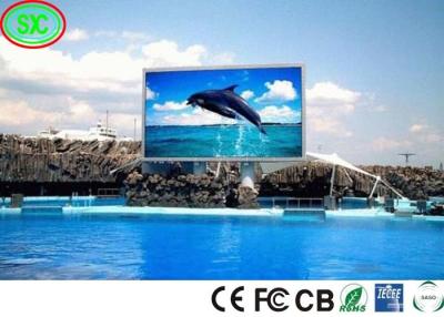 China IECEE P8 P10 40000dots/sqm SMD3521 buiten led videodisplay buiten led scherm display Te koop