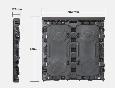 China Football Stadium Perimeter Video Led Display Cabinet 960X960mm P5 P6 P8 P10 Stadium Screen for sale