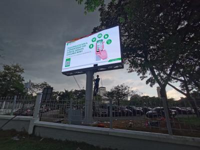 Chine Signage extérieur imperméable mené portatif extérieur de l'écran IP65 mené de l'écran P8 le grand a bon marché mené l'écran de la publicité d'affichage à vendre