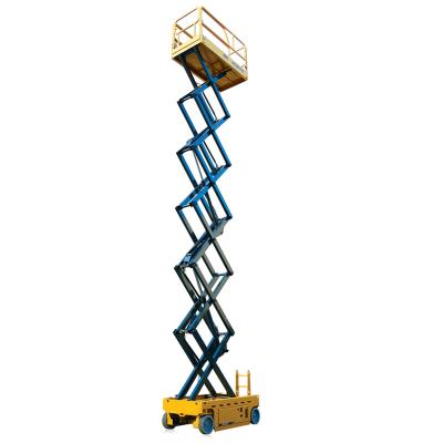 China Hotels GTJZ1212 5.8m 6m 8m 10m 12m18m 22m 24m 26m 30m 32m 38m Hydraulic Aerial Work Platform Man Lift Mobile Scissor Lift Platform for sale