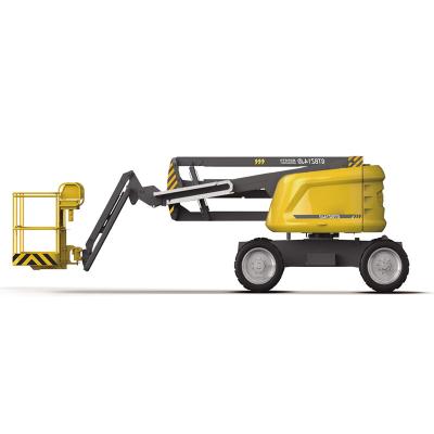 China Hotels GTBZ14JD 14m Hydraulic 15m Man Lift Mobile Articulating Boom Lift Aerial Work Platform for sale