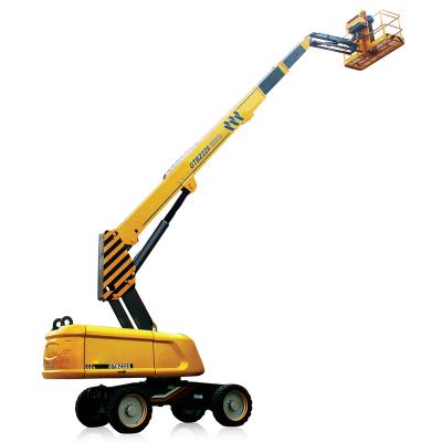 China Hotels GTBZ22S 22m Hydraulic Man Lift Mobile Telescopic Boom Aerial Work Platform for sale