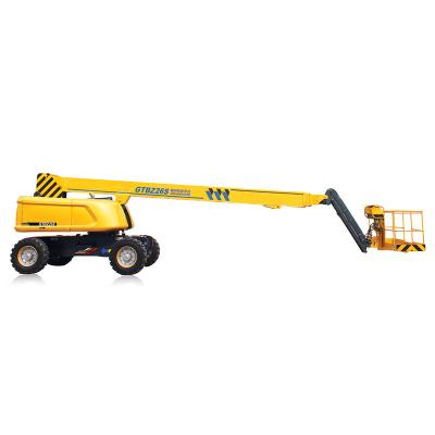 China Hotels GTBZ26S 26m hydraulic man lift telescopic boom manlift aerial work platform for sale