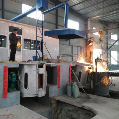 China Machinery Repair Shops 500 Kg Iron Steel Induction Melting Furnace for sale