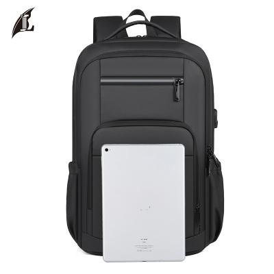 China With USB OEM Travel Laptop Backpack Business Notebook Bag With Left USB Filling Custom Waterproof Backpacks For Women Men for sale