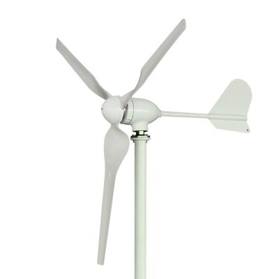 China Nylon Fiber 1000W Wind Turbine Generator 12V/24V/48V Renewable Energy Wind Power for sale