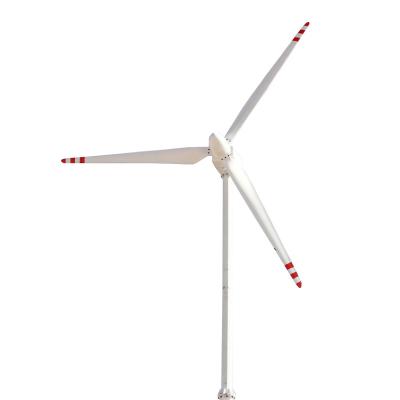 China Nylon fiber free energy generator 3KW/4KW wind turbine wind power generator 48V/96V/110V/220V/380V for sale