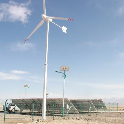 China 220V 10KW Horizontal Fiberglass Turbine System Windmill Wind Powered Wind Generator for sale