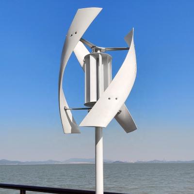 China Fiberglass 1KW 24V 48V turbine wind power electric wind generator eolica 1kw residential wind turbina for sale