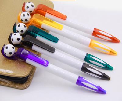 China office & Hot Selling School Pen FEMA Football Pen Logo 500pcs MOQ for sale