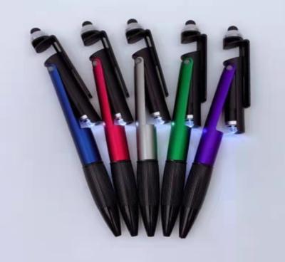 China Promotional Hot Promotional Pen Fema Advertising Laser Logo Pen Light Up Pen Grip Seed Have Light for sale