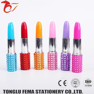 China office & School Pen Lipstick Pen with Diamond for sale