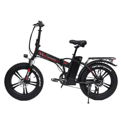 China Aluminum alloy 20 inch 48v 10.5ah foldable electric bicycle bicycle aluminum alloy frame light kit for sale