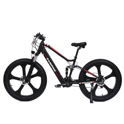 China Aluminum alloy 26 inch tires electric mountain bike. Bicicleta Adult Kit 750w Thickness Electric Mountain Bike 48V Full Suspension for sale