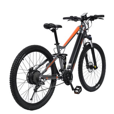 China Aluminum Alloy Newly Designed 27.5 Inch Electric Bike Adults48VLithium battery14ah Electric Bicycle Mountain Bike for sale