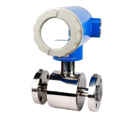 China Manufacturers to dn100 dn80 dn65 electro magnetic liquid cement mortar electromagnetic flow meter measuring caliber for sewage for sale