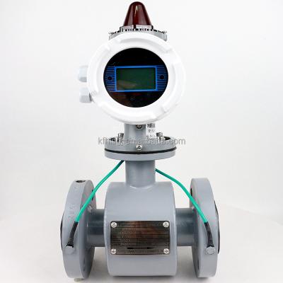 China Measurement for Sewage Treatment Conductive Liquid Regulator External Power Supply Digital RS485 GPRS Electromagnetic Magnetic Flow Meter for sale