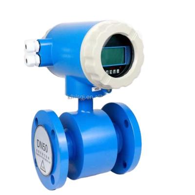 China Digital Flow Milk Water Flow Meter LCD Display Sugarcane Juice Measurement Liquid Meter for sale