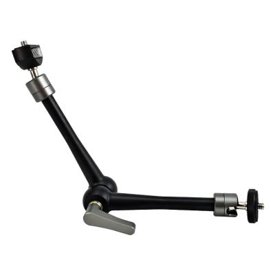 China Professional Aluminum Alloy Articulating Magic Arm 11 Inch Friction Adjustable Power Articulating Magic Arm for sale